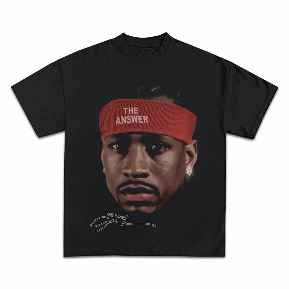 Allen Iverson The Answer Rare Basketball Legend Unisex T-Shirt